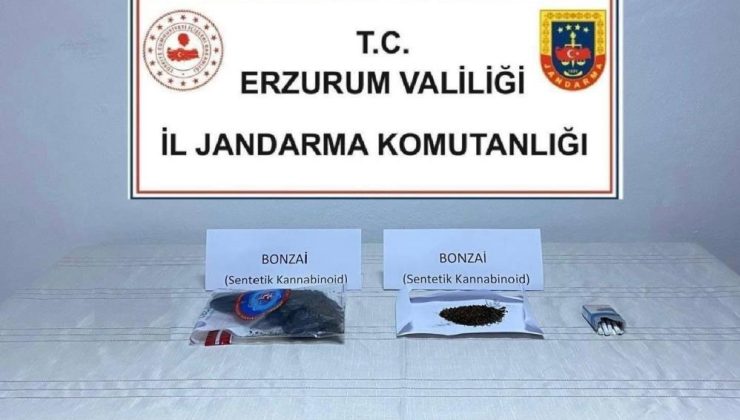 Köprüköy’de uyuşturucu operasyonu!