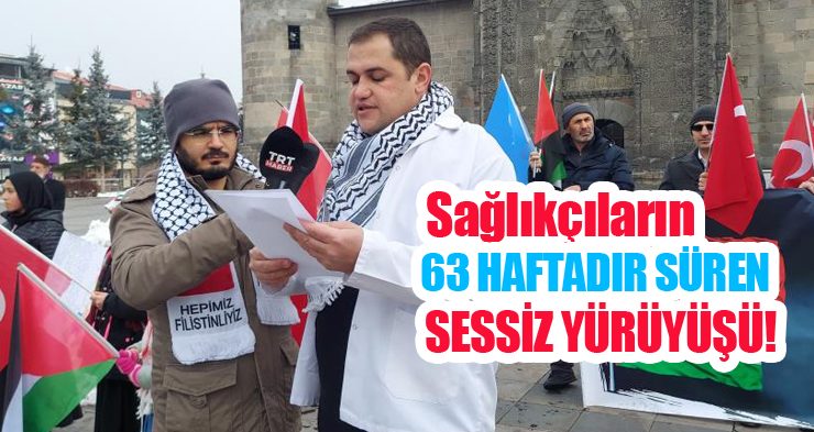 Sağlıkçıların 63 haftadır süren sessiz yürüyüşü!