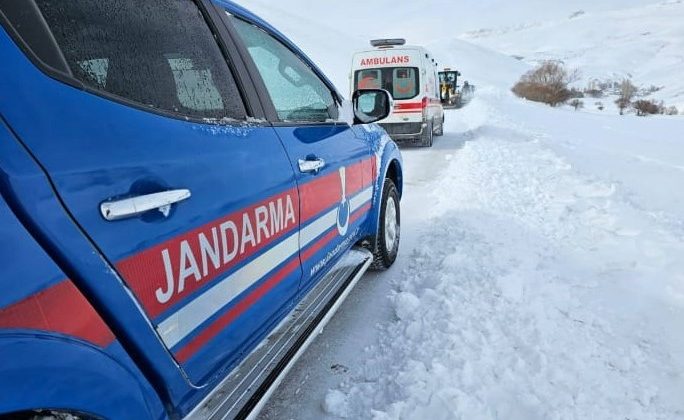 Hayvanından tekme yiyen vatandaşın imdadına jandarma yetişti…