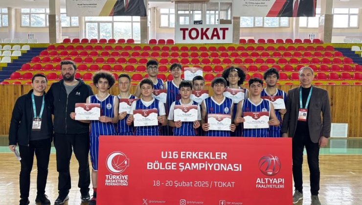 Erzurum Basketbolda Bölge Şampiyonu!