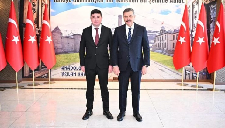 Başkonsolos Aliyev’den Vali Çiftçi’ye ziyaret!