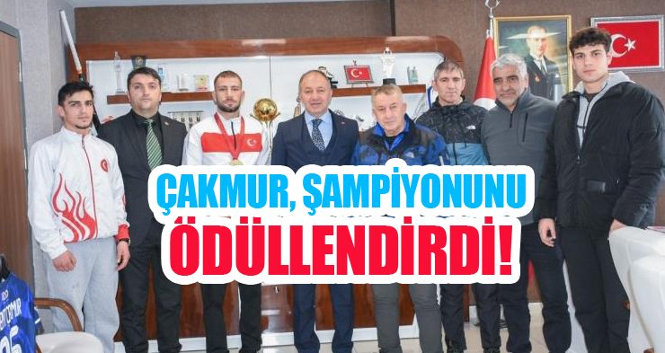 Çakmur, Şampiyonunu ödüllendirdi!