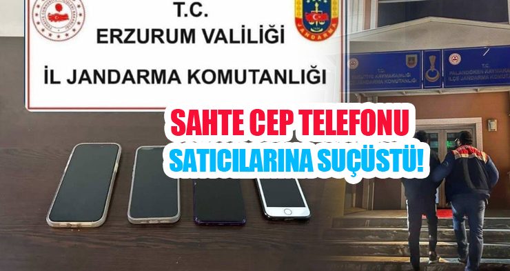 Sahte cep telefonu satıcılarına suçüstü!