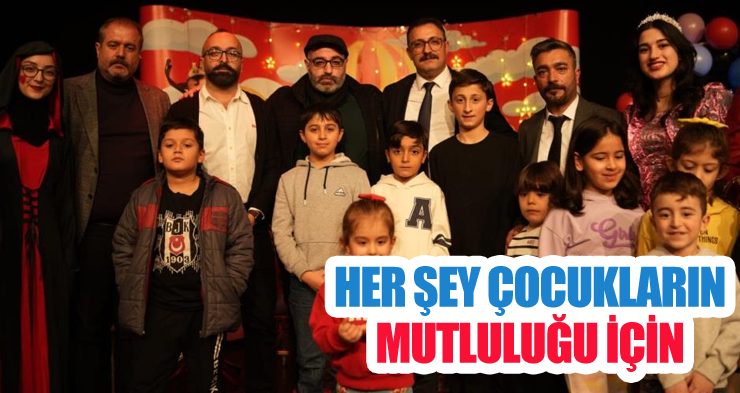 Her şey çocukların mutluluğu için