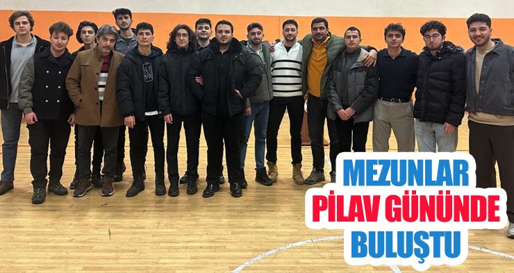 Mezunlar pilav gününde buluştu