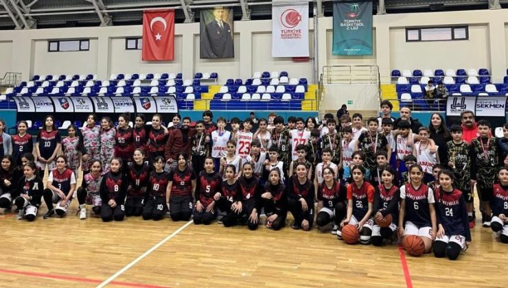 Sabancı basketbol küçüklerde hem kızlarda hem erkekler de şampiyon!