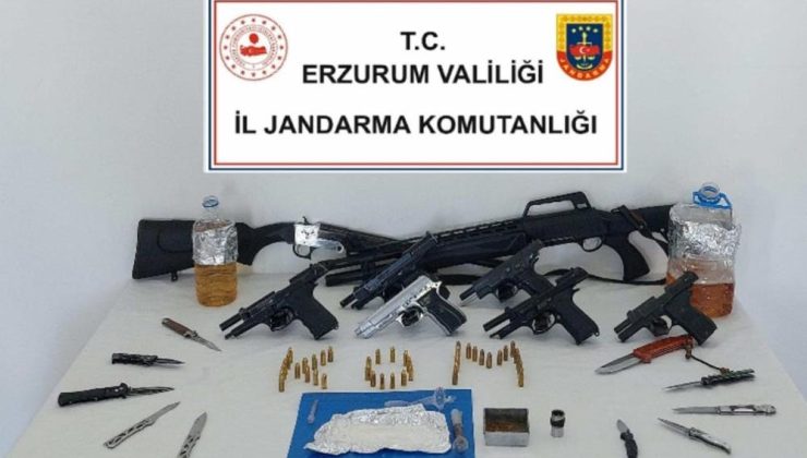 Erzurum’da jandarmadan kaçakçılık operasyonu!