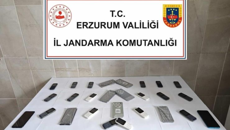 Jandarmadan kaçak telefon operasyonu!