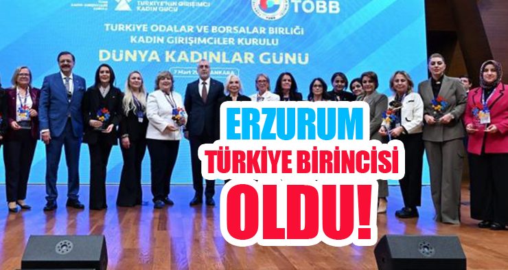 Erzurum Türkiye Birincisi Oldu!..