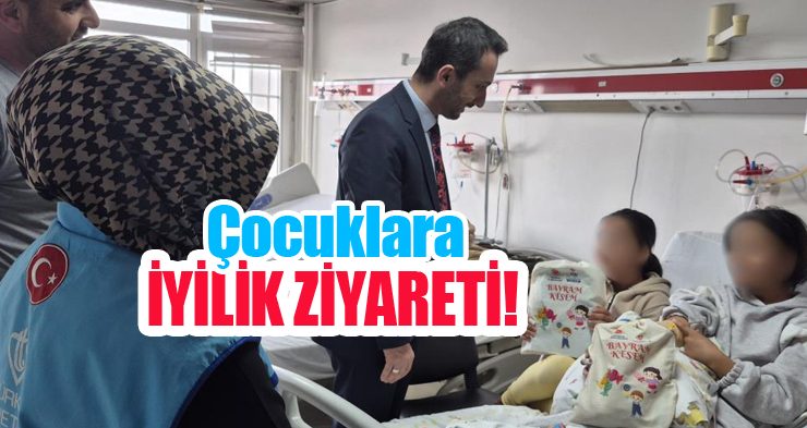 Çocuklara iyilik ziyareti!