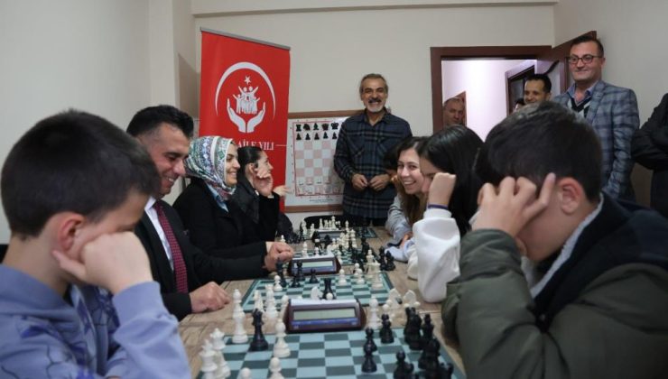 Aile yılı kapsamında satrançta büyük heyecan!