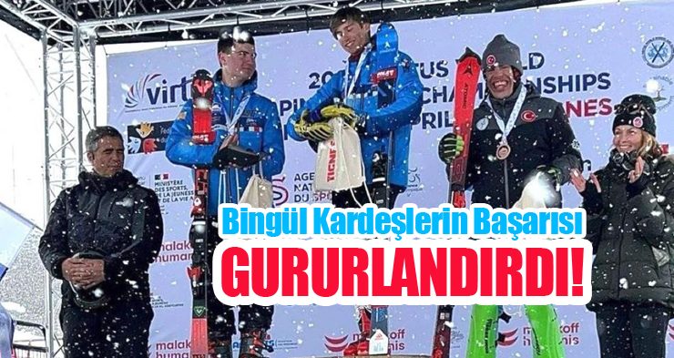 Bingül kardeşlerin başarısı gururlandırdı!