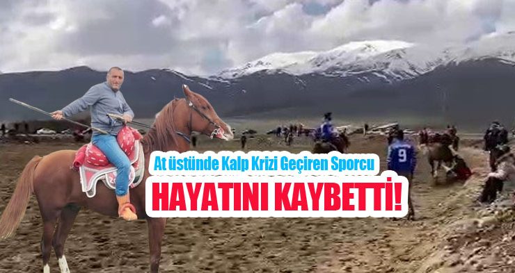 At üstünde kalp krizi geçiren sporcu hayatını kaybetti!