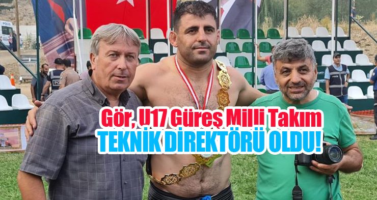 Gör, U17 güreş milli takım teknik direktörü oldu!