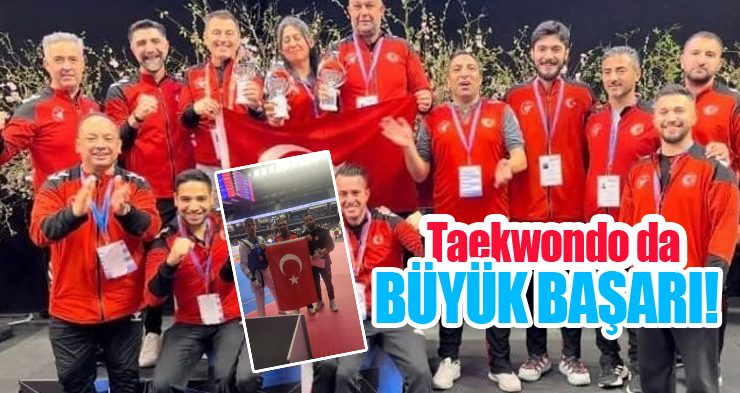 Taekwondo da büyük başarı!