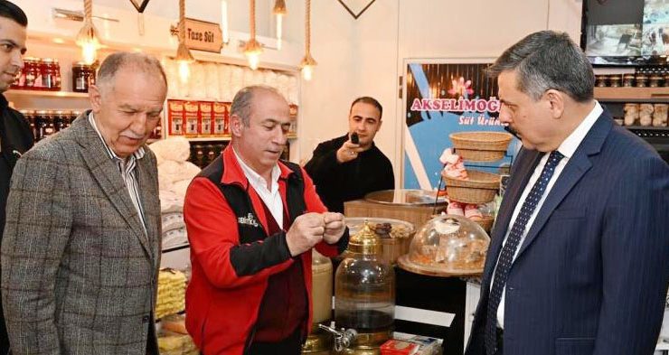 Vali Çiftçi, esnafı ziyaret etti!