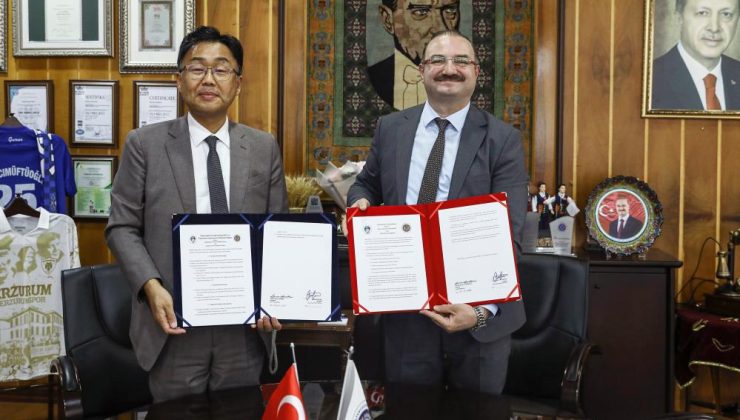Atatürk Üniversitesi ile Daegu Haany Üniversitesi arasında akademik iş birliği!