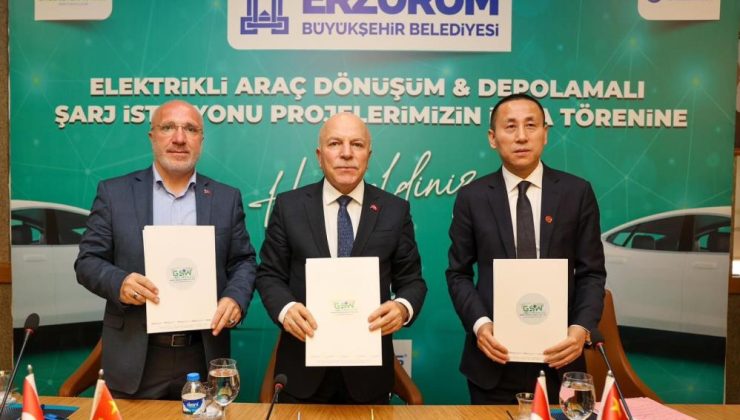 Erzurum’dan Türkiye’ye yeşil dönüşüm hamlesi: Fanşi Holding ve Greenstor World’den stratejik imza!