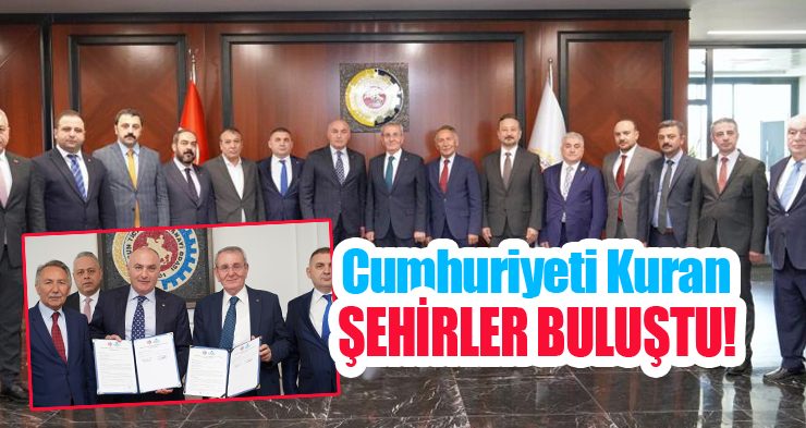 Cumhuriyeti kuran şehirler buluştu!