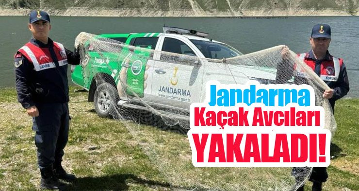 Jandarma kaçak avcıları yakaladı!