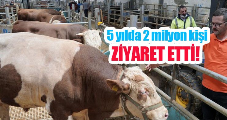 5 yılda 2 milyon kişi ziyaret etti!