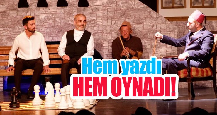 Hem yazdı hem oynadı!