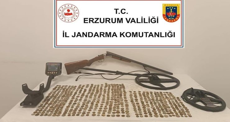 Tekman’da tarihi eser kaçakçılığı operasyonu!