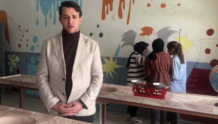 Okulda her bir bölüme şehit öğretmenlerinin adını verdiler!