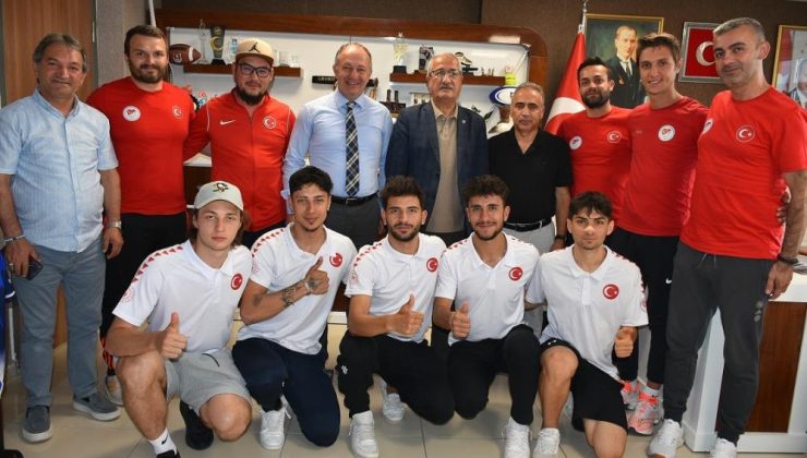 Erzurum GSİM Short Track olimpik milli takımını ağırladı!