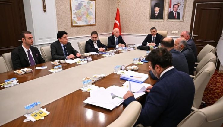 2. Organize Sanayi Bölgesi yönetim kurulu Vali Çiftçi başkanlığında toplandı…