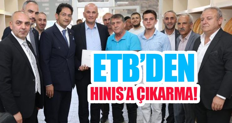 Erzurum Ticaret Borsası’ndan Hınıs’a çıkarma: Üyelerle buluşma, yerel ürünlere destek, turizm vurgusu..