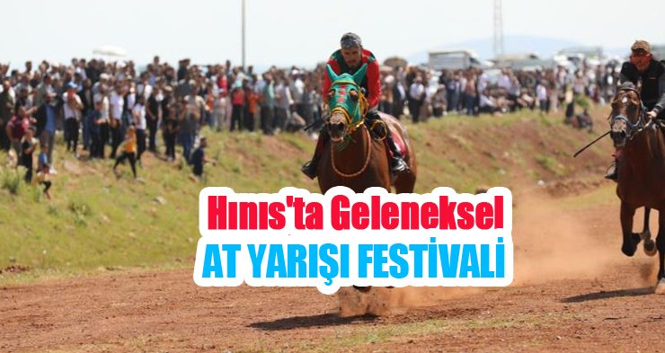 Hınıs’ta geleneksel At Yarışı Festivali!