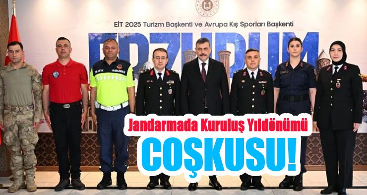 Jandarmada kuruluş yıldönümü coşkusu!