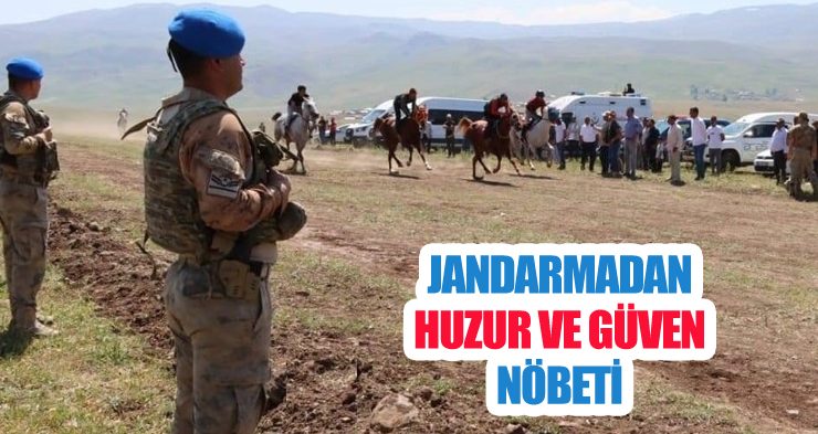 Jandarmadan huzur ve güven nöbeti