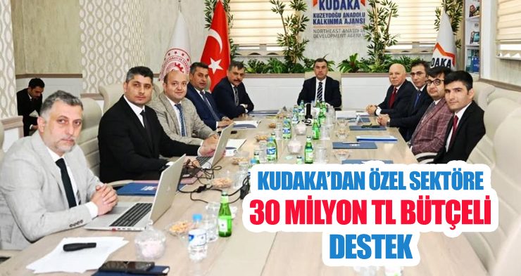 KUDAKA’dan özel sektöre 30 milyon TL bütçeli destek