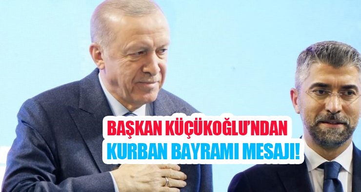 “Bu yılki bayramda dilimizde tek bir cümle var, Adımız Kardeşlik, Soyadımız Türkiye”