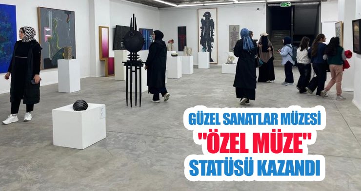 Güzel sanatlar müzesi “Özel müze” statüsü kazandı