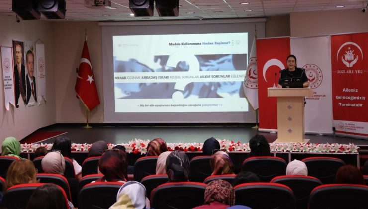 Erzurum’da “En İyi Narkotik Polis: Annedir” eğitimi!…