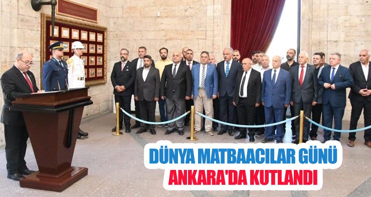 Dünya Matbaacılar Günü Ankara’da kutlandı