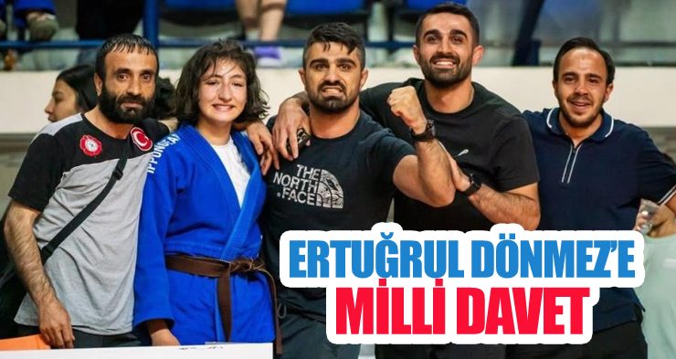 Ertuğrul Dönmez’e milli davet