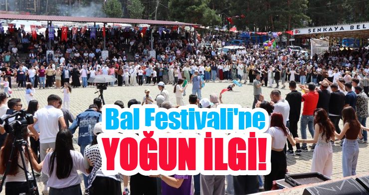 Erzurum’da Bal Festivali’ne yoğun ilgi..