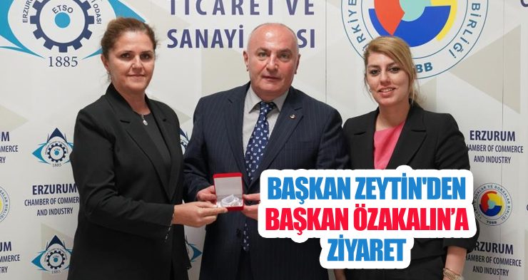 Kuşadası Kadın Girişimciler Kurulu Başkanı Zeytin’den Başkan Özakalın’a ziyaret