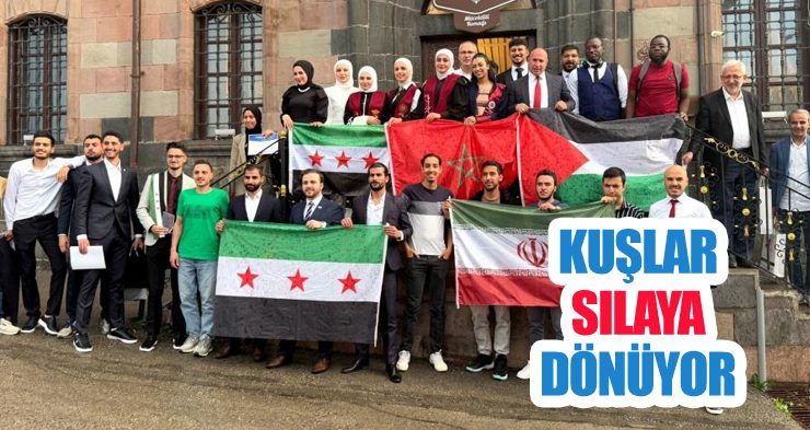 Kuşlar sılaya dönüyor