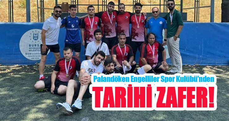 Palandöken Engelliler Spor Kulübü’nden tarihi zafer..