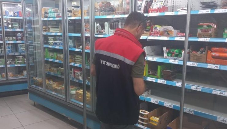 Gıda satışı yapan işyerleri denetlendi!