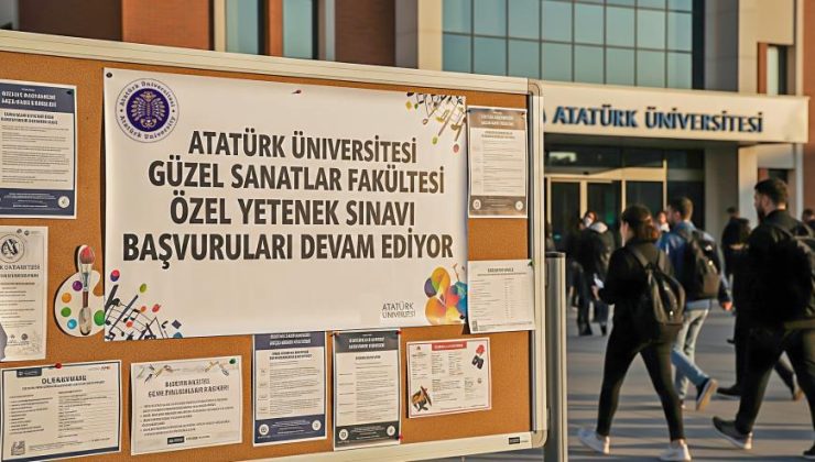 Güzel sanatlar fakültesi özel yetenek sınavı başvuruları devam ediyor!