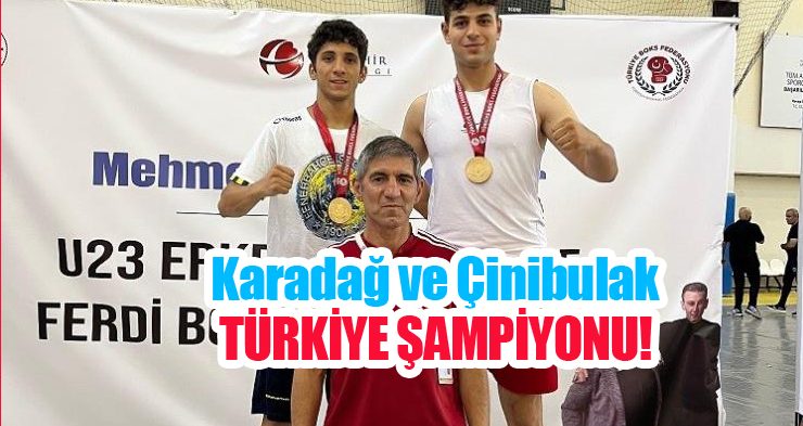 Karadağ ve Çinibulak Türkiye şampiyonu!