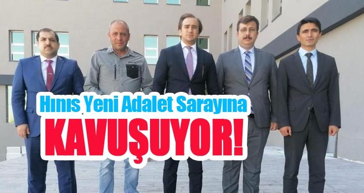 Hınıs yeni adalet sarayına kavuşuyor!