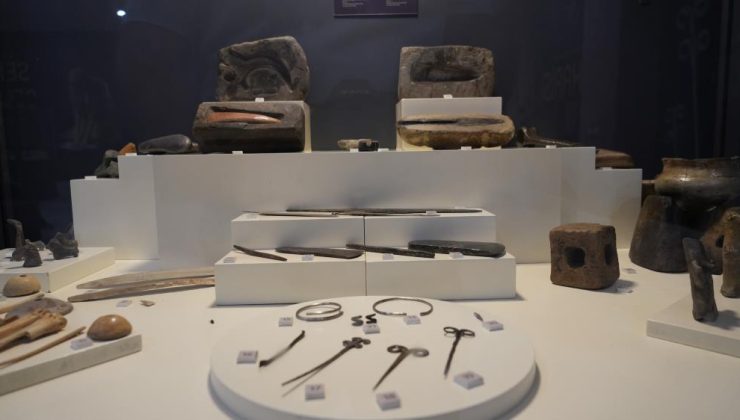 Erzurum Müzesi’nde 5 bin yıllık eserler sergileniyor…