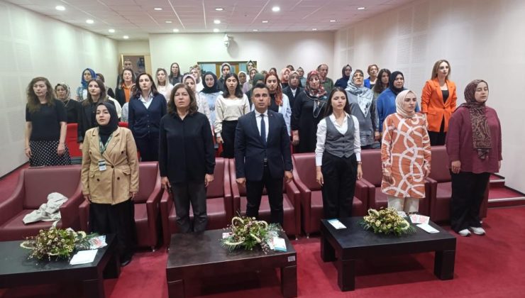 Erzurum’da kadına yönelik bağımlılıkla mücadele eğitimi düzenlendi!
